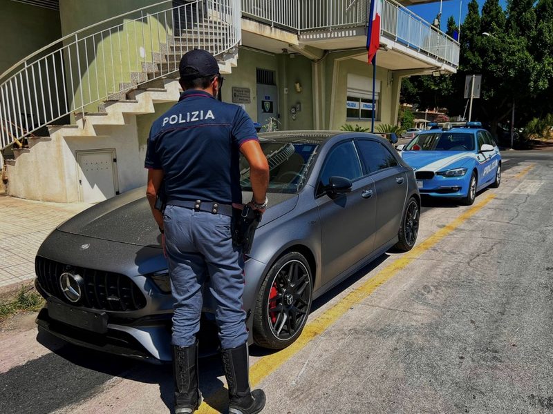 Recovered Mercedes-AMG handed over with police assistance in Italy